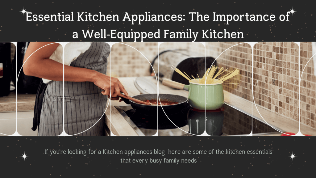 Cooking food with the usage of modern kitchen appliances